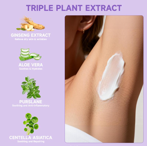 Hair removal spray