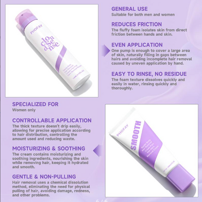 Hair removal spray